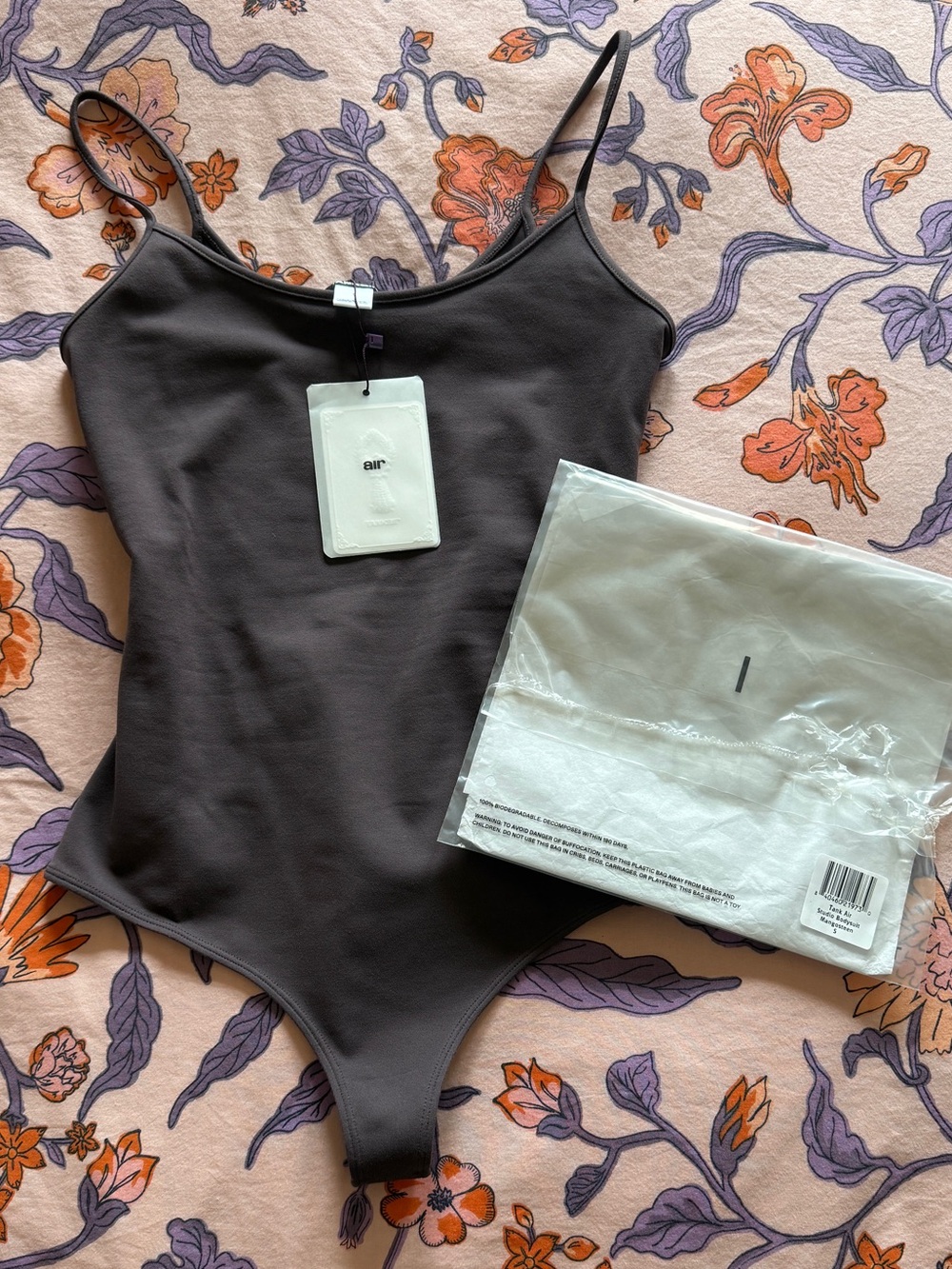 Tank Air Studio Bodysuit in Mangosteen